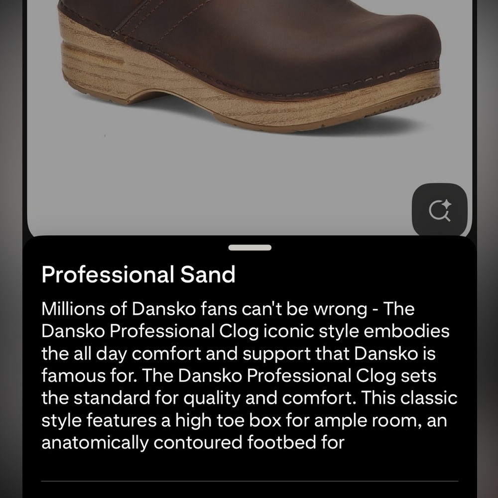 Dansko Women's clog - Rich Brown - Picture 2 of 7